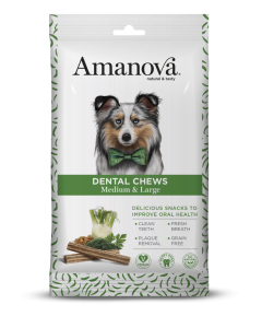 Amanova Dental Chews Medium & Large 7 stuks/180 gram