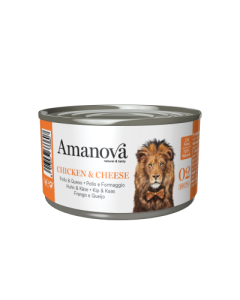 Amanova P02 Chicken & Cheese in broth 70 gram natvoeding