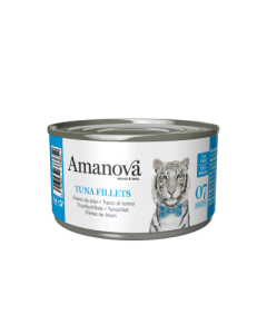 Amanova P07 Tuna Fillets in broth 70 gram natvoeding