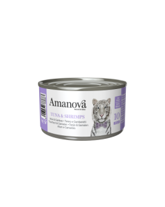 Amanova P10 Tuna & Shrimps in jelly 70 gram natvoeding