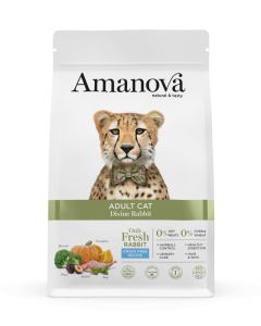 Amanova Grain Free Adult Divine Rabbit Kattenbrokken
