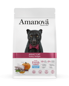 Amanova Grain Free Adult Turkey Delight Kattenbrokken