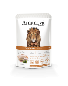 Amanova P10 Sterilised Chicken 85 gram natvoeding