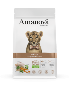 Amanova Low Grain Kitten Exquisite Chicken Kattenbrokken