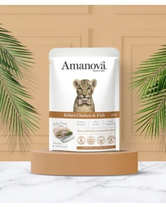 Amanova P09 Kitten Chicken & Fish 85 gram natvoeding