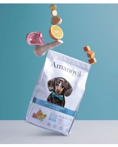 Amanova  Grain Free Adult Mini Exigent Iberian Pork Hondenbrokken