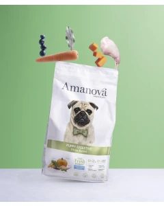 Amanova  Grain Free Puppy Digestive Divine Rabbit Hondenbrokken