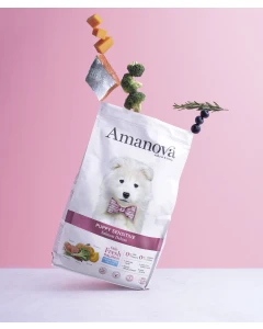 Amanova  Grain Free puppy Sensitive Salmon Deluxe Hondenbrokken