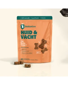 Bobiotics Huid & Vacht (vleesvrij) 60 snoepjes