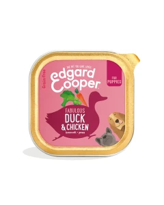 Edgard Cooper Hondenvoer kuip Puppy Duck & Chicken 150 gr