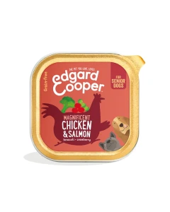 Edgard Cooper Hondenvoer kuip Senior Chicken & Salmon