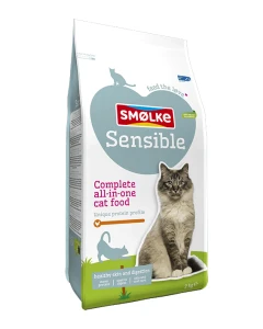 Smolke sensitive cat