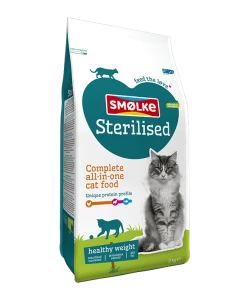 Smolke sterilised cat