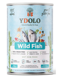 Ydolo Natvoer Adult Wild Fish 400 gram