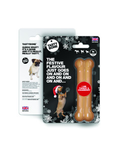 Tasty Bone Kerst Turkey & Cranberry Toy