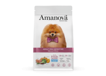 Amanova Grain Free Adult Mini Sensitive Salmon Deluxe Hondenbrokken