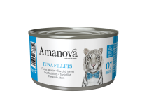 Amanova P07 Tuna Fillets in broth 70 gram natvoeding