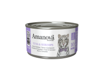 Amanova P10 Tuna & Shrimps in jelly 70 gram natvoeding