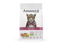 Amanova Low Grain Adult Salmon DeLuxe Kattenbrokken