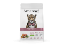 Amanova Low Grain Adult Sterilised Salmon Deluxe Kattenbrokken