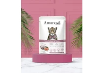 Amanova P11 Tasty Salmon & Turkey 85 gram natvoeding
