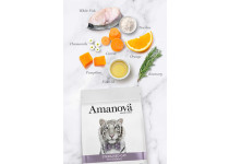 Amanova Grain Free Adult Sterilised Fish Delicacy Kattenbrokken