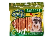 Antos Chicken D'light Lollies Hondensnack 400 gram