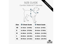 Dog Copenhagen Comfort Walk Air Harness Ocean Blue 3.0