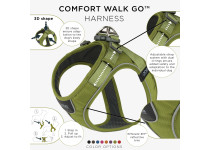 Dog Copenhagen Comfort Walk Go Harness Hunting Green