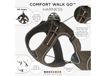 Dog Copenhagen Comfort Walk Go Harness Mocca