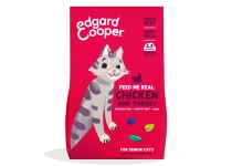 Edgard & Cooper Senior Kip & Kalkoen kattenbrokjes 2 kilo