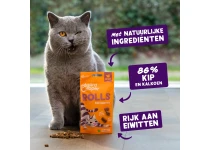 Edgard Cooper Rolls Kattensnacks Graanvrij 45 gram