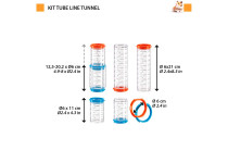 Ferplast Kit Tube Line Tunnel