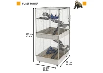 Ferplast furet tower ferretcage