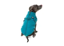 Fuzzyard Hondenjas met tuig Flash Jacket Dark Teal