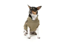 Fuzzyard Hondenjas met tuig Flash Jacket Khaki