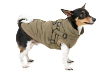 Fuzzyard Hondenjas met tuig Flash Jacket Khaki