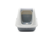 Savic Nestor Giant Kattenbak grijs/wit
