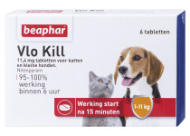 Beaphar Vlokill+ Kat/kleine hond