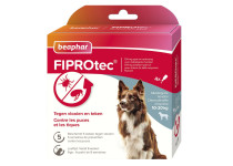 Beaphar Fiprotec Spot-On Hond 3 + 1 gratis pipet