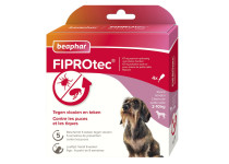 Beaphar Fiprotec Spot-On Hond 3 + 1 gratis pipet