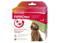 Beaphar Fiprotec Spot-On Hond 3 + 1 gratis pipet