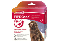 Beaphar Fiprotec Spot-On Hond 3 + 1 gratis pipet