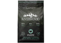 Riverwood Puppy Kalkoen & Eend met Fazant Hondenbrokken