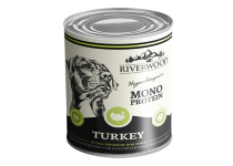 Riverwood natvoer hond Kalkoen mono proteïne 400 gram