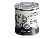 Riverwood natvoer hond Hert mono proteïne 400 gram