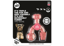 TastyBone Trio Bone Bacon Toy