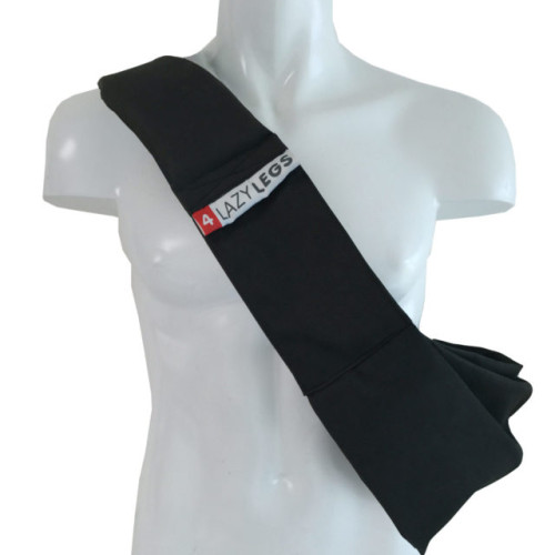 4LazyLegs draagdoek basic black