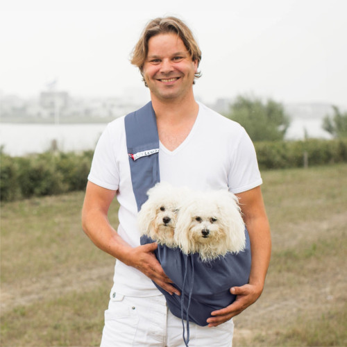 4LazyLegs canvas draagzak pocket canvas