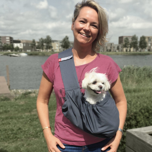 4LazyLegs canvas draagzak XS pocket